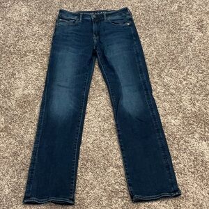 American Eagle Outfitters Dark Indigo Jeans Bootcut, Size 30 x 34